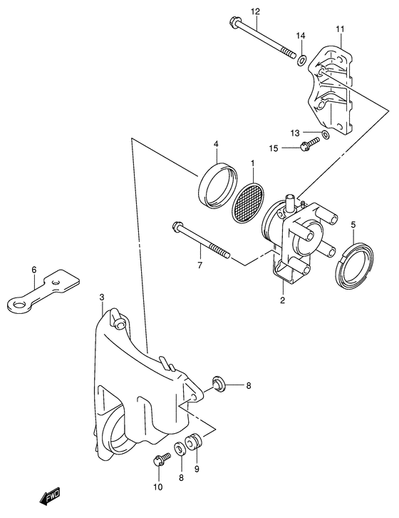 Suzuki DF 70 Silencer